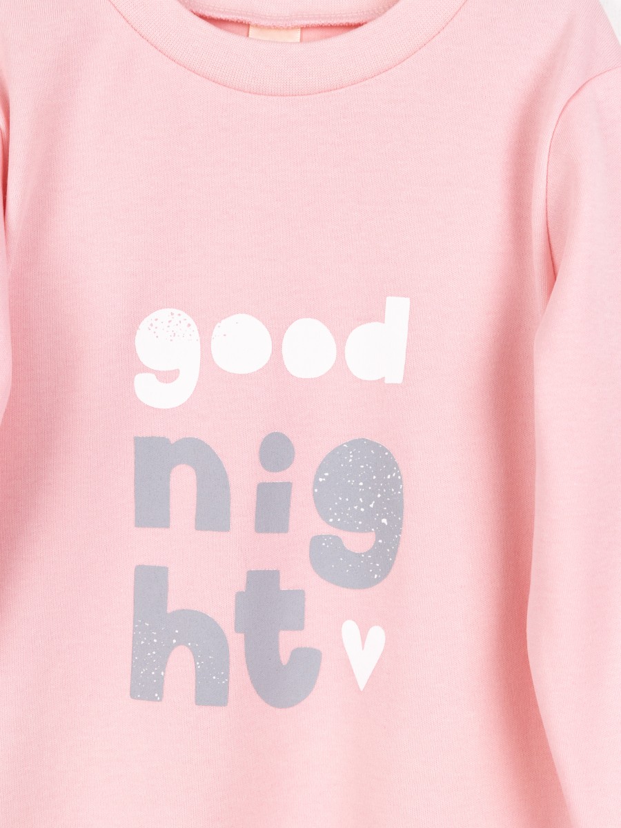 картинка Пижама для девочки Baby Boom КС14/7-И Розовая пудра + единороги на сером от магазина детских товаров ALiSa