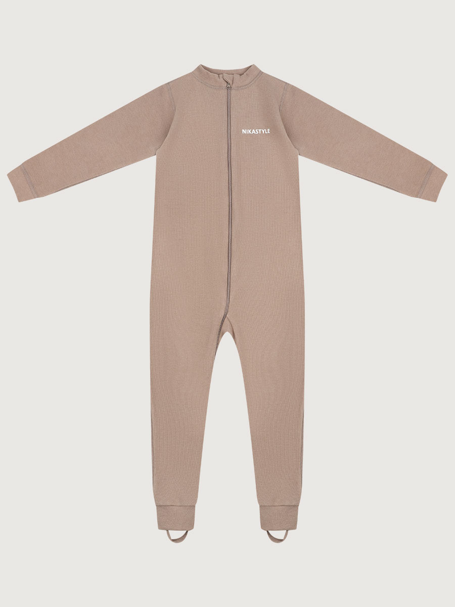 картинка Комбинезон флисовый NIKASTYLE 8т19025 Какао от магазина детских товаров ALiSa