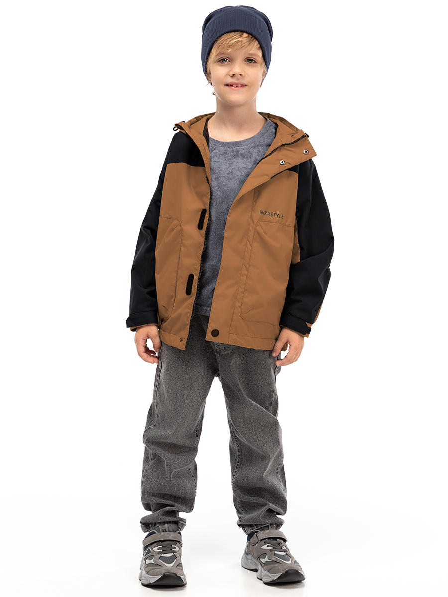 картинка Ветровка для мальчика NIKASTYLE 4л5125 Кэмел от магазина детских товаров ALiSa