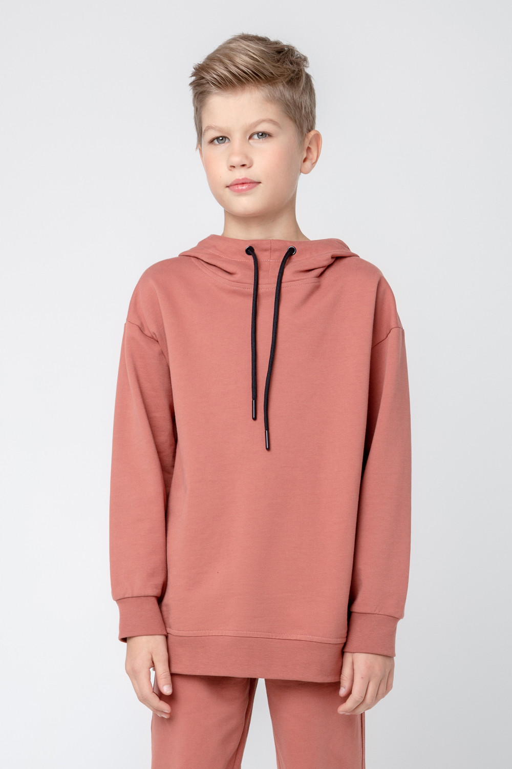 картинка Джемпер для мальчика Crockid КР 302000 медно-коричневый к370 от магазина детских товаров ALiSa
