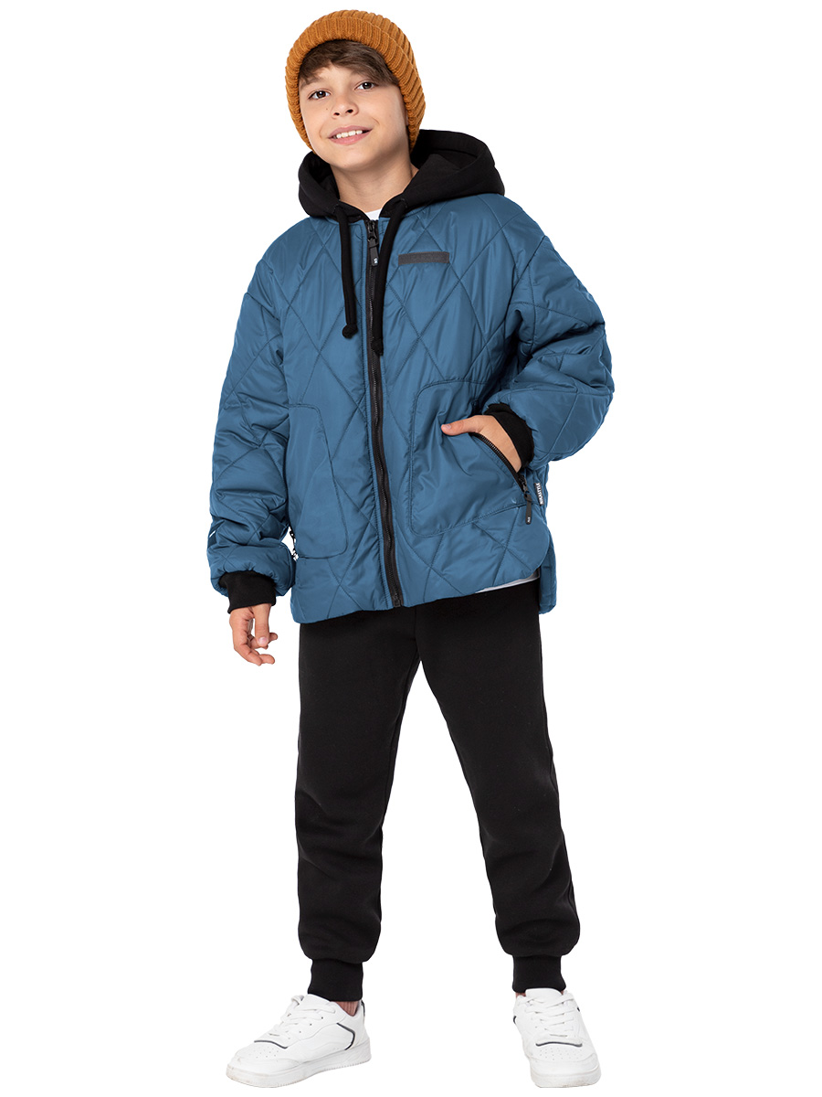 картинка Куртка утепленная для мальчика NIKASTYLE 4м6324 джинс от магазина детских товаров ALiSa