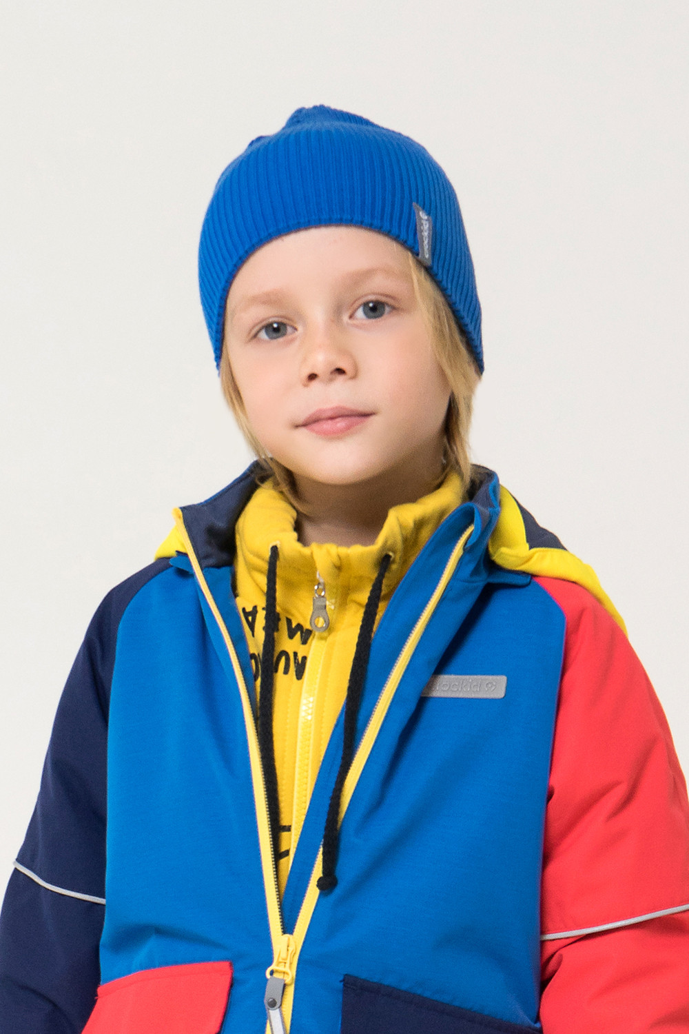 картинка Шапка для мальчика Crockid КВ 20077/20 голубой от магазина детских товаров ALiSa