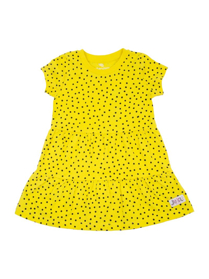 картинка Платье для девочки Сherubino CSKG 63093-30-314 Желтый от магазина детских товаров ALiSa