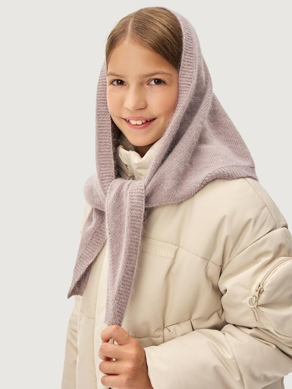 картинка Шарф косынка для девочки NIKASTYLE 17з16625 Какао от магазина детских товаров ALiSa