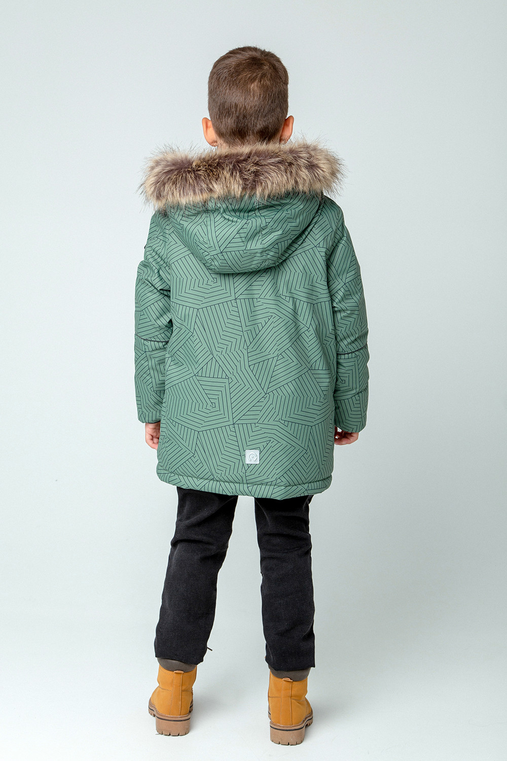 картинка Куртка зимняя для мальчика Crockid ВК 36077/н/1 ГР от магазина детских товаров ALiSa