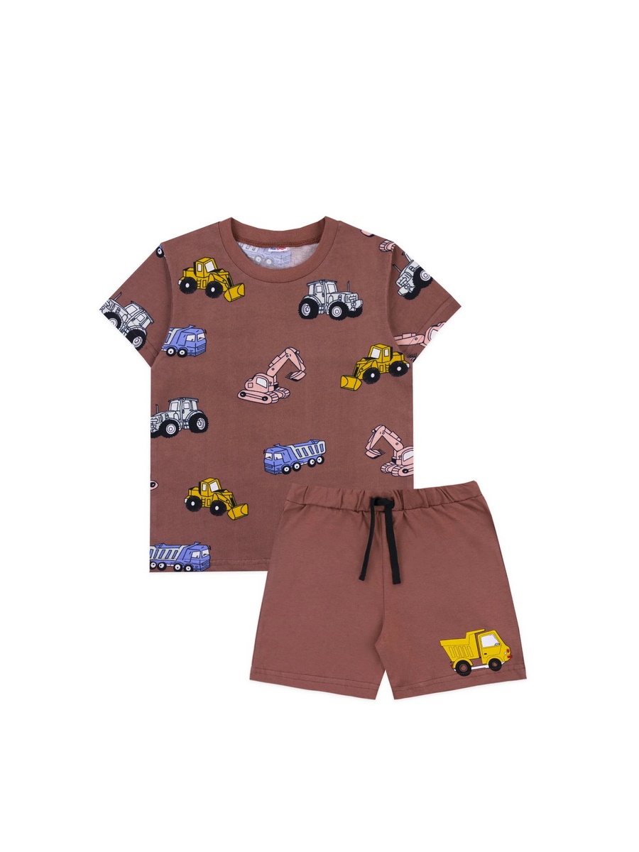 картинка Комплект для мальчика YLA 7752102603 Коричневый техника от магазина детских товаров ALiSa