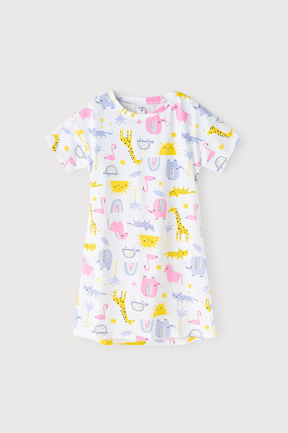 картинка Cорочка для девочки Crockid К 1148 микс из животных на сахаре от магазина детских товаров ALiSa