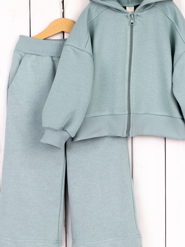 картинка Комплект для девочки Baby Boom КД536/3-Ф Пыльная мята Б118 от магазина детских товаров ALiSa