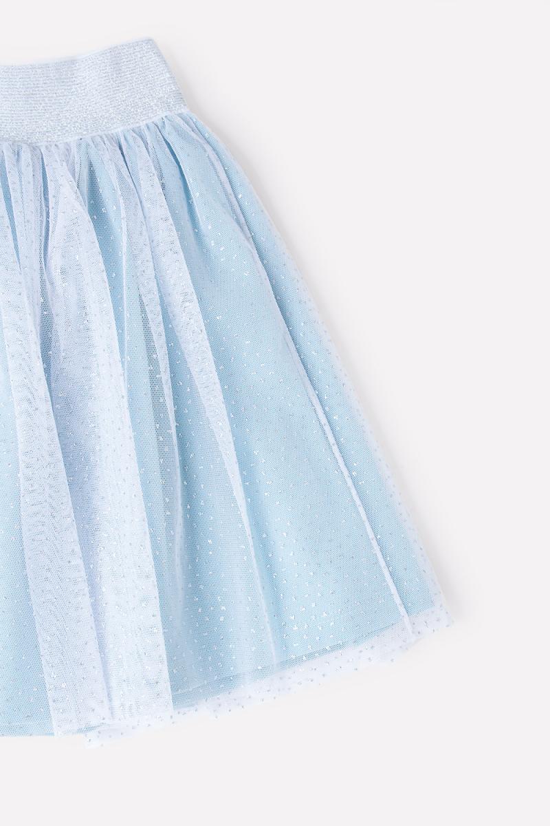 картинка Юбка для девочки Crockid КР 7119 голубой к311 от магазина детских товаров ALiSa
