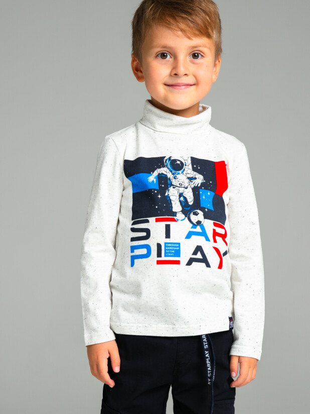 картинка Водолазка трикотажная для мальчика PL 32312026 п201 от магазина детских товаров ALiSa