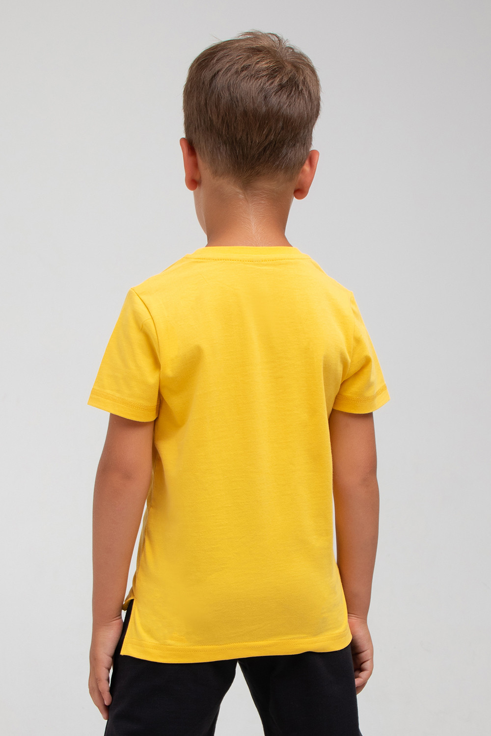картинка Футболка для мальчика Crockid К 301632 желтый к1283 от магазина детских товаров ALiSa