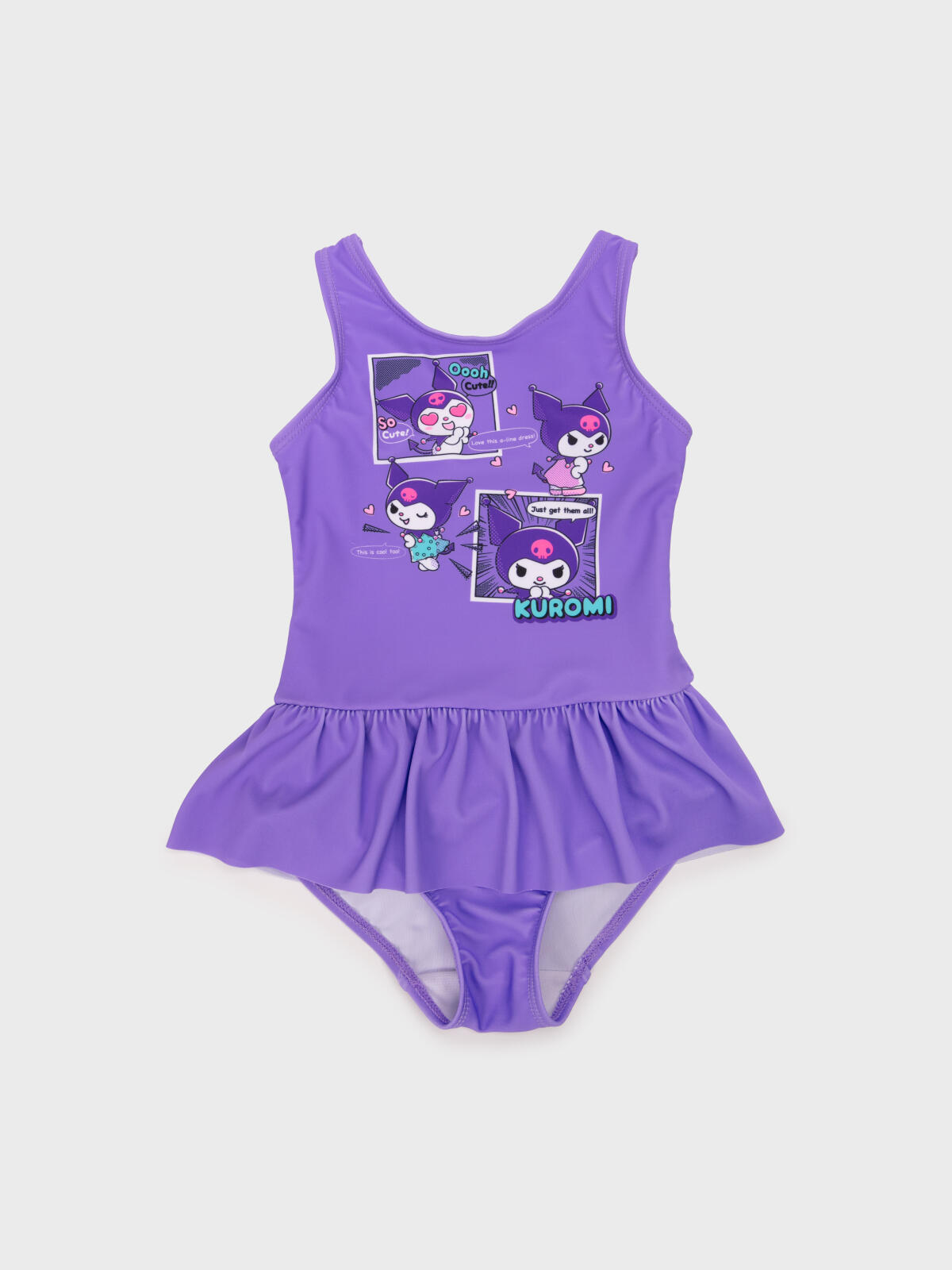 картинка Купальник для девочки PL 12542092 Сиреневый от магазина детских товаров ALiSa