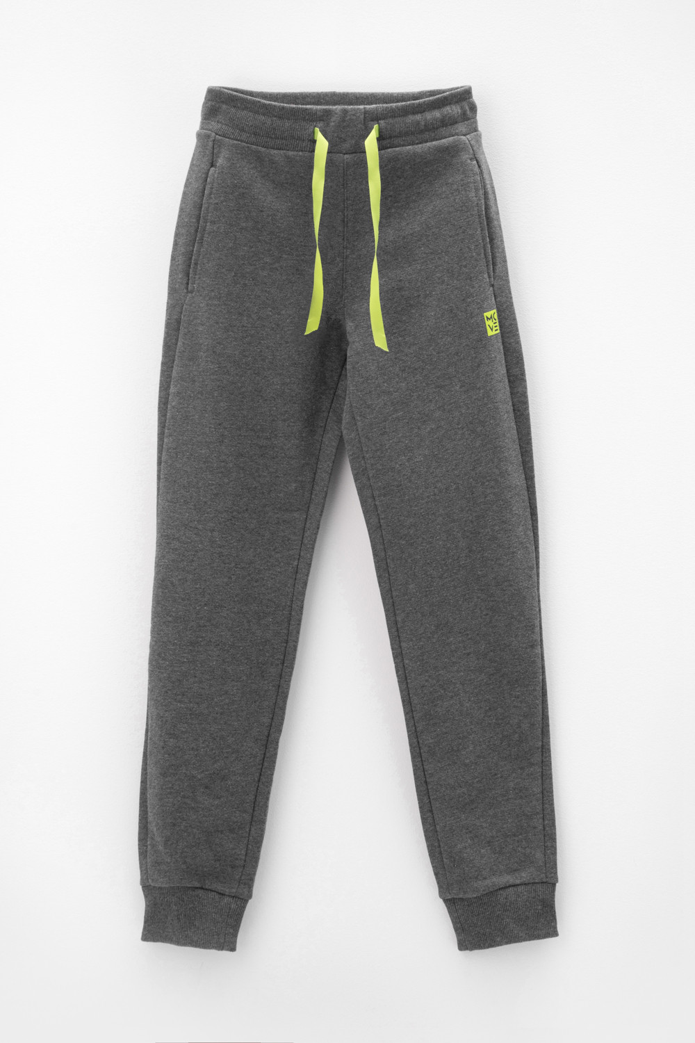 картинка Брюки для мальчика Crockid КР 400608 темно-серый меланж к422 от магазина детских товаров ALiSa