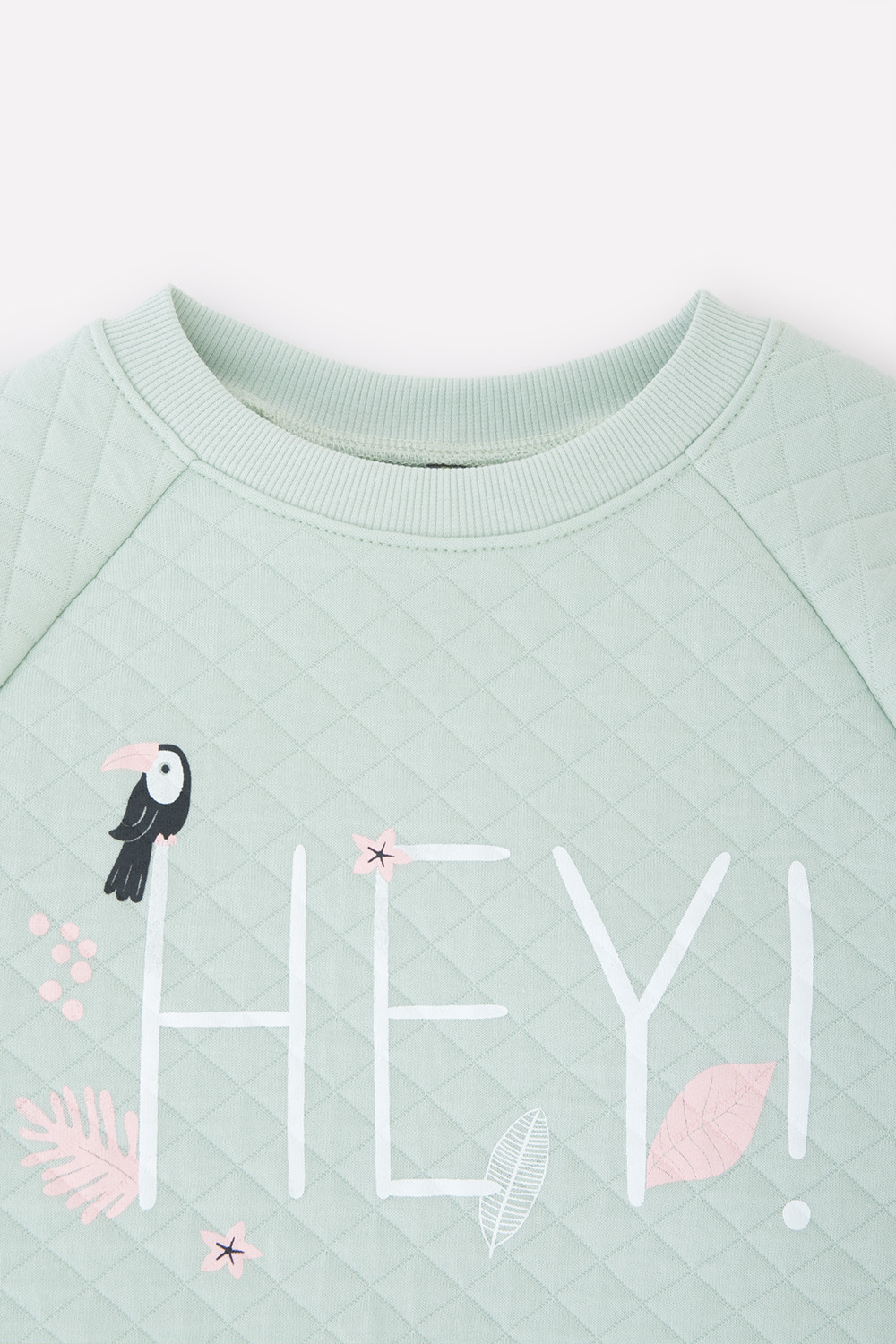 картинка Джемпер для девочки Crockid КР 301694 дымчатый нефрит к335 от магазина детских товаров ALiSa