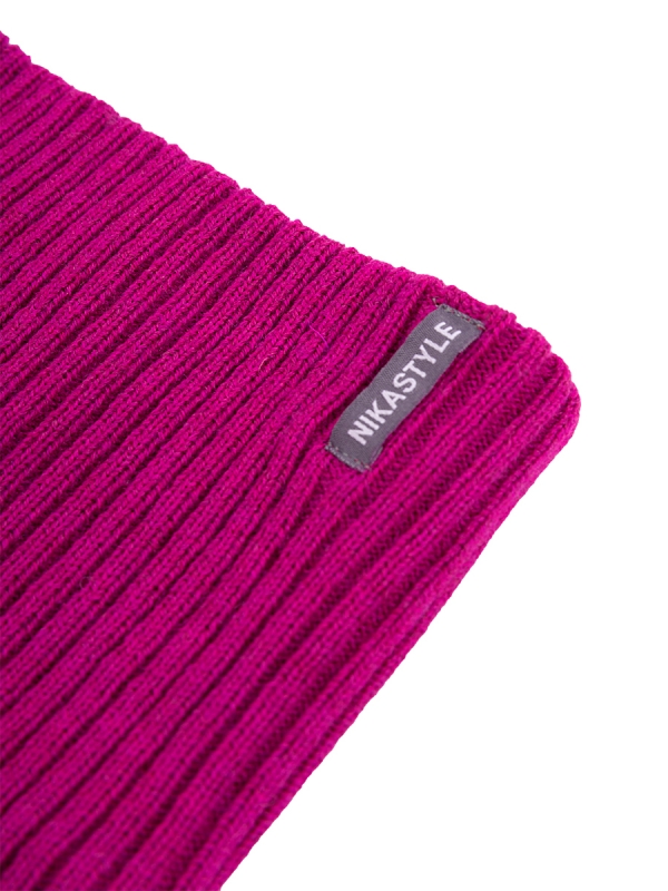 картинка Комплект шапка снуд для девочки NIKASTYLE 12з16424 Ягода от магазина детских товаров ALiSa