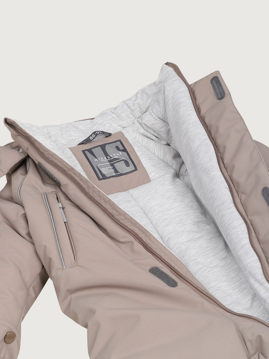 картинка Комбинезон детский NIKASTYLE 8з0125 Какао от магазина детских товаров ALiSa