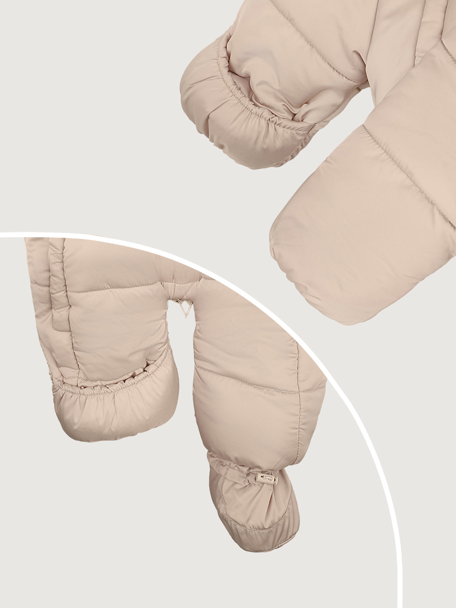 картинка Комбинезон детский NIKASTYLE 8з4125 Латте от магазина детских товаров ALiSa