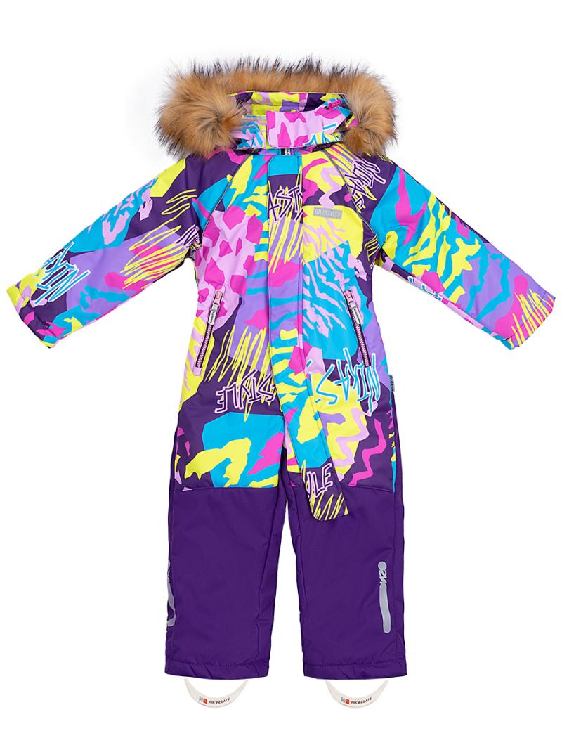 картинка Комбинезон зимний для девочки NIKASTYLE 8з0223 фуксия черничный от магазина детских товаров ALiSa