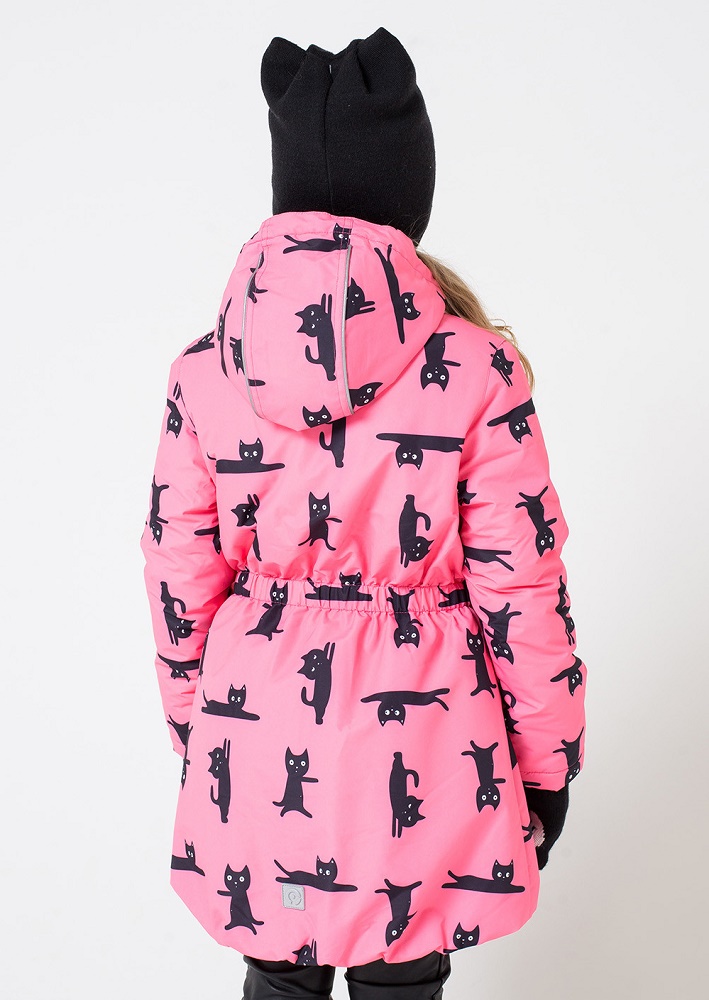 картинка Куртка зимняя для девочки Crockid ВК 38028/н/6 ГР от магазина детских товаров ALiSa