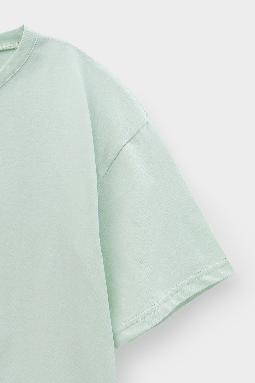 картинка Футболка для девочки Crockid КБ 302093 пастельно-зеленый от магазина детских товаров ALiSa