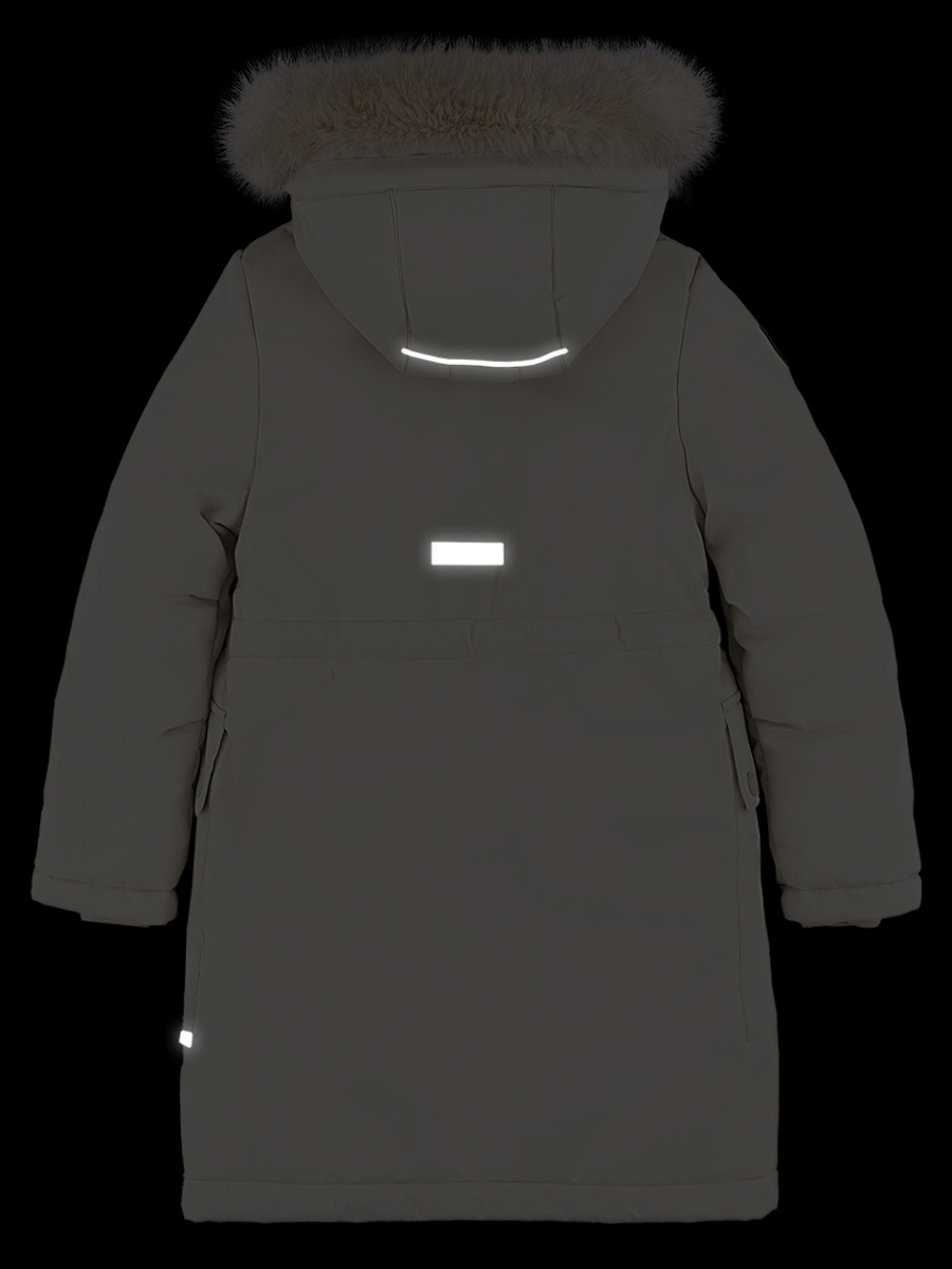 картинка Парка зимняя для девочки NIKASTYLE 5з4024 Беж от магазина детских товаров ALiSa