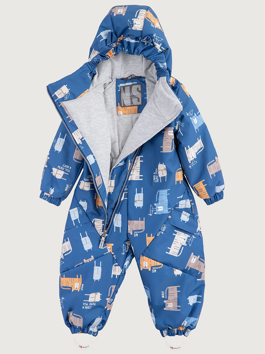 картинка Комбинезон утеплённый для мальчика NIKASTYLE 8м0125 Неви от магазина детских товаров ALiSa