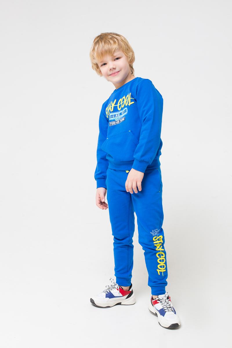 картинка Джемпер для мальчика Crockid К 300951 ярко-синий к1247 от магазина детских товаров ALiSa