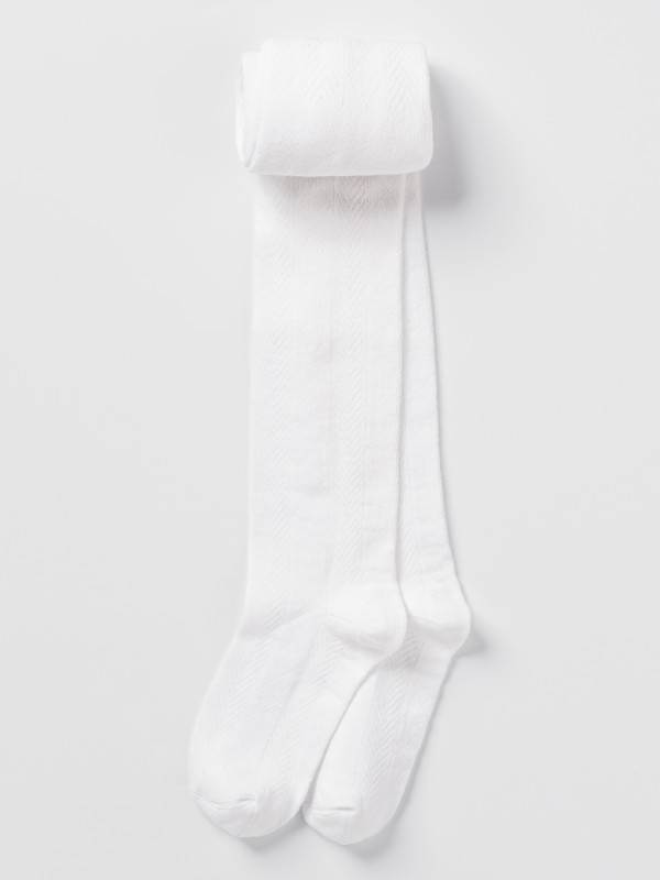 картинка Колготки для девочки Artie 2d967 Белый от магазина детских товаров ALiSa