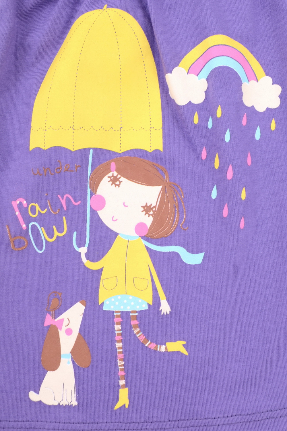 картинка Платье для девочки Crockid К 5756 фиолетовый от магазина детских товаров ALiSa