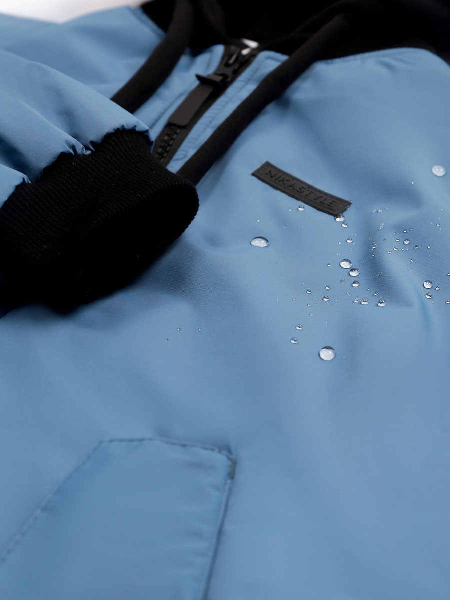 картинка Куртка утеплённая для мальчика NIKASTYLE 4м5525 Джинс от магазина детских товаров ALiSa