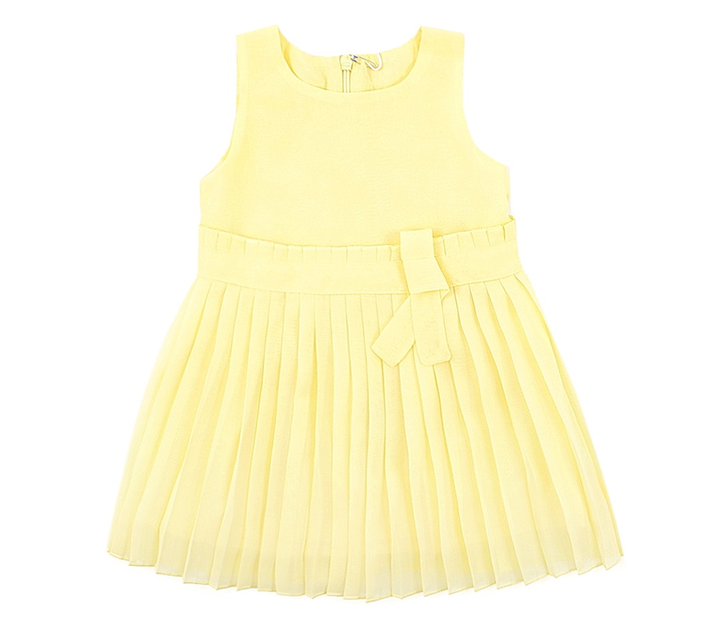 картинка Платье для девочки Crockid ТКР 52053 бледно-лимонный к137 от магазина детских товаров ALiSa