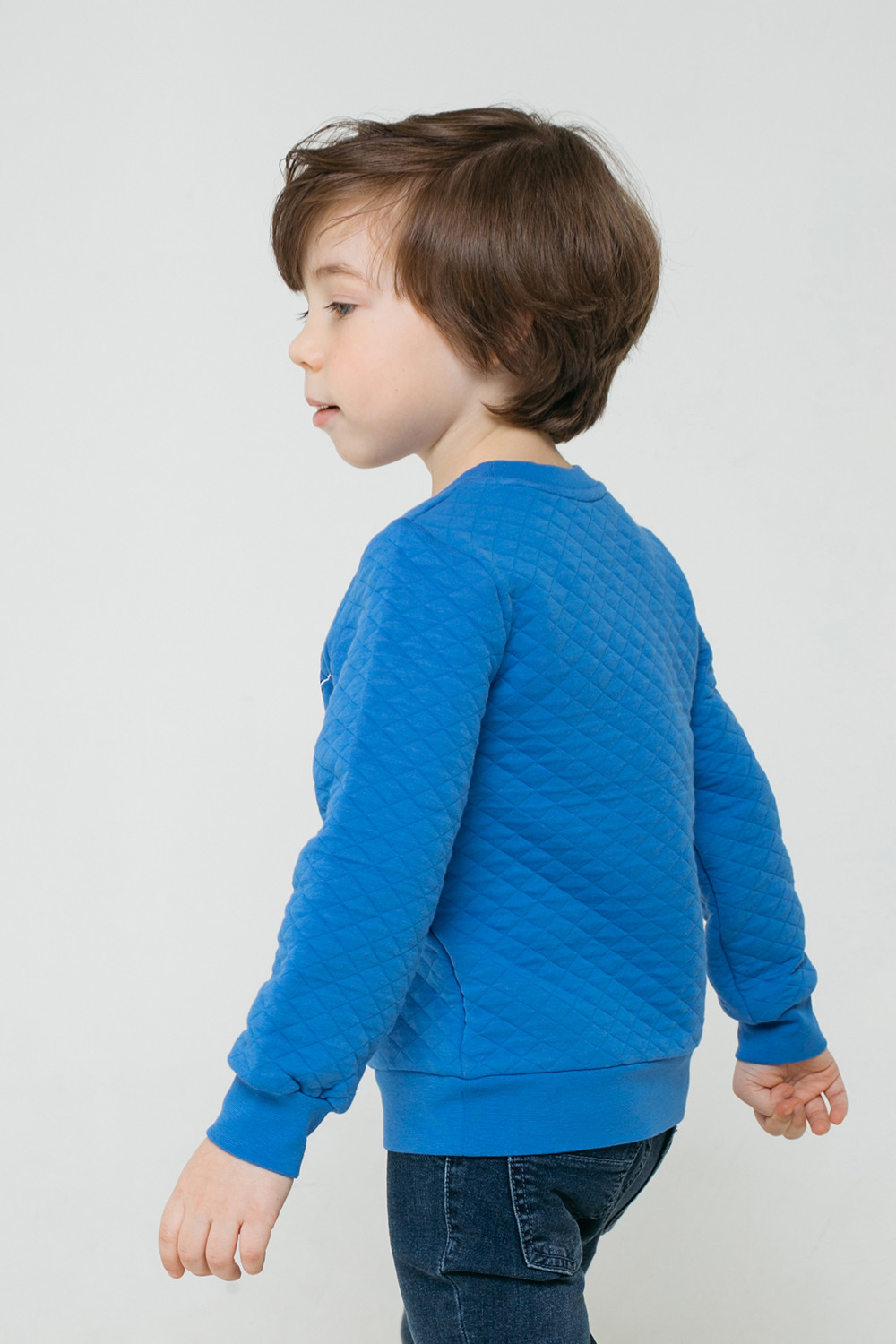 картинка Джемпер для мальчика Crockid К 301424 ярко-голубой к1277 от магазина детских товаров ALiSa
