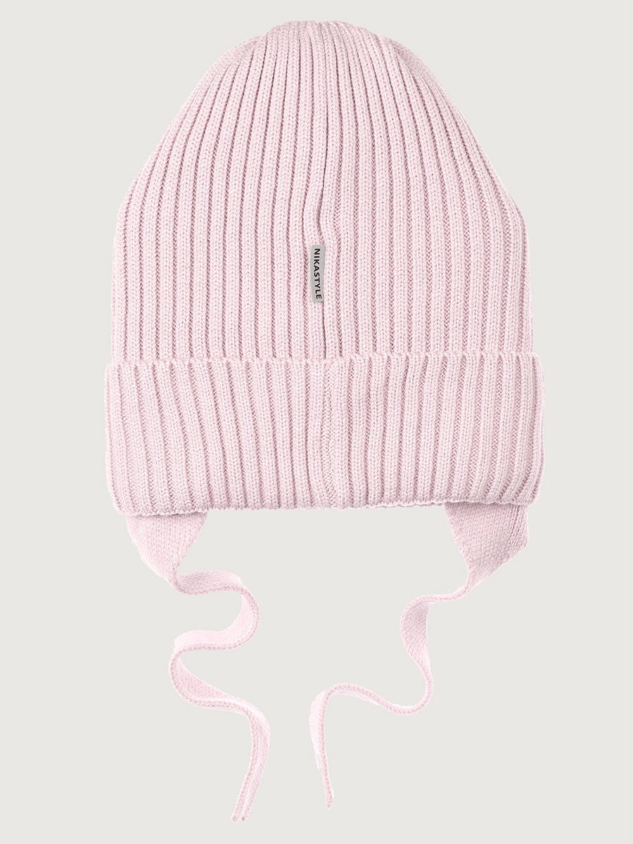 картинка Шапка для девочки NIKASTYLE 11м10425 Пудра от магазина детских товаров ALiSa