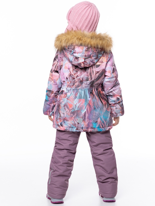 картинка Комплект зимний для девочки NIKASTYLE 7з1224 Кофе орхидея от магазина детских товаров ALiSa