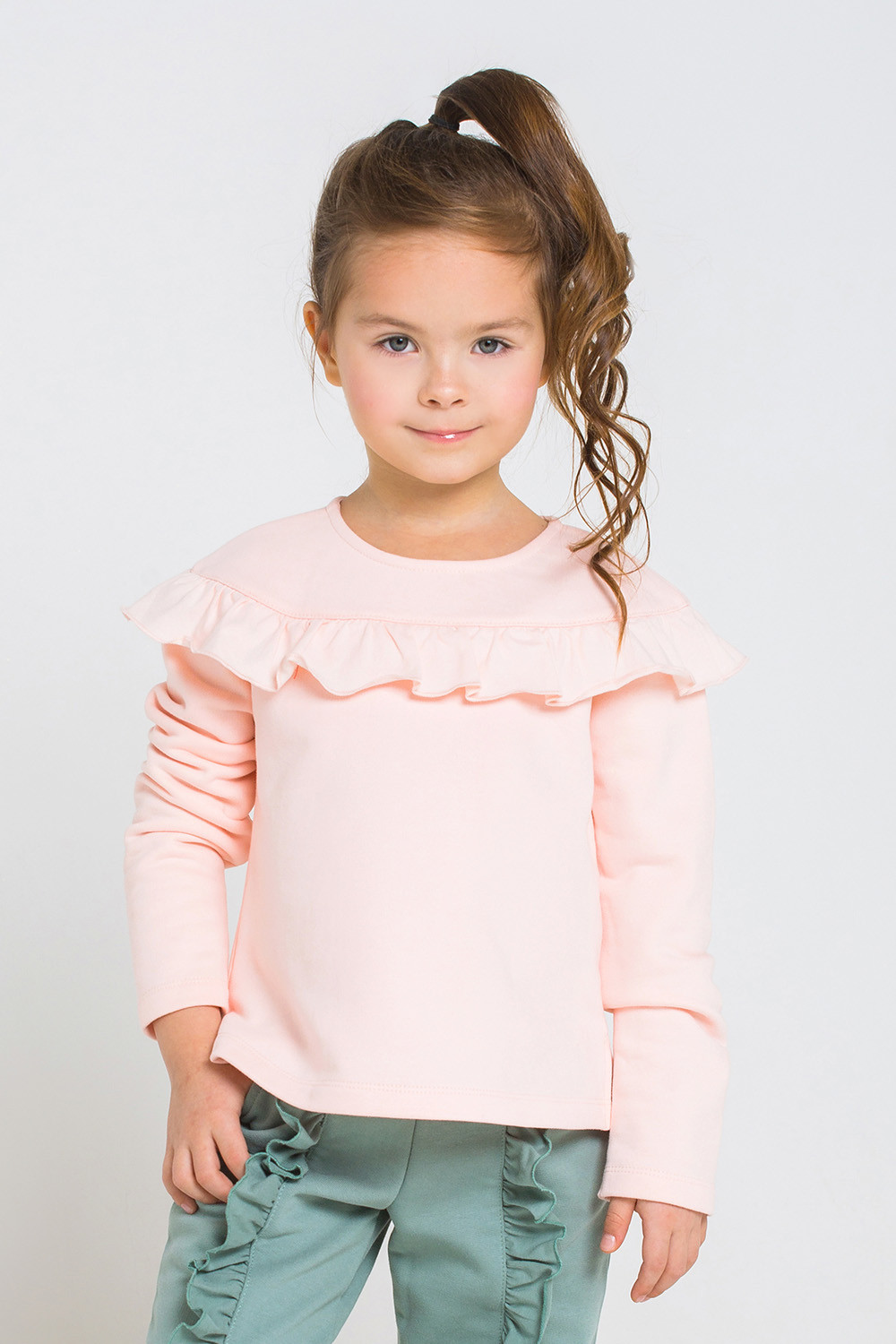 картинка Джемпер для девочки Crockid КР 300777 светло-розовый к219 от магазина детских товаров ALiSa