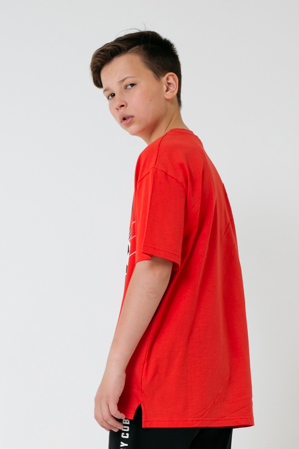 картинка Футболка для мальчика КБ 301567 ярко-красный к62 от магазина детских товаров ALiSa