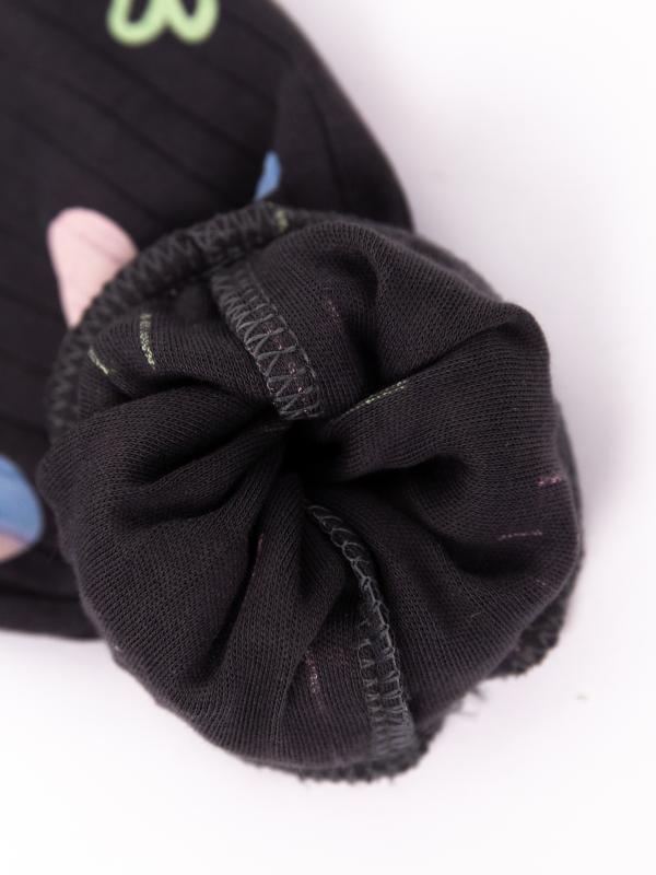 картинка Брюки для девочки Baby Boom П47/63-И я729 Сердечки на графите от магазина детских товаров ALiSa