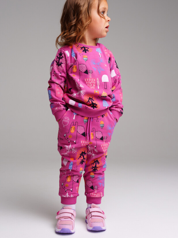 картинка Комплект для девочки PL 32329027 толстовка, брюки от магазина детских товаров ALiSa