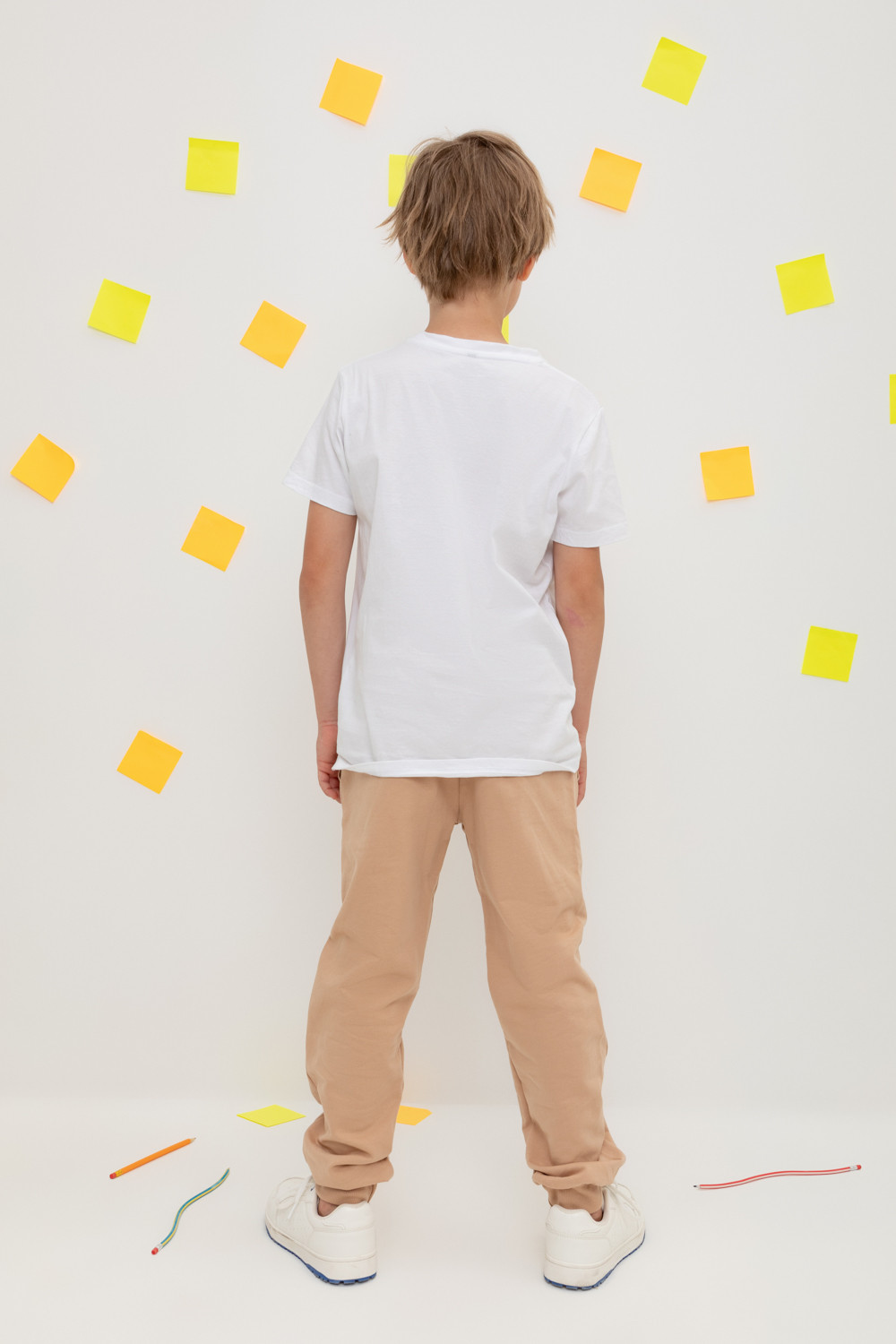 картинка Брюки для мальчика Crockid КР 400533 кунжут к380 от магазина детских товаров ALiSa