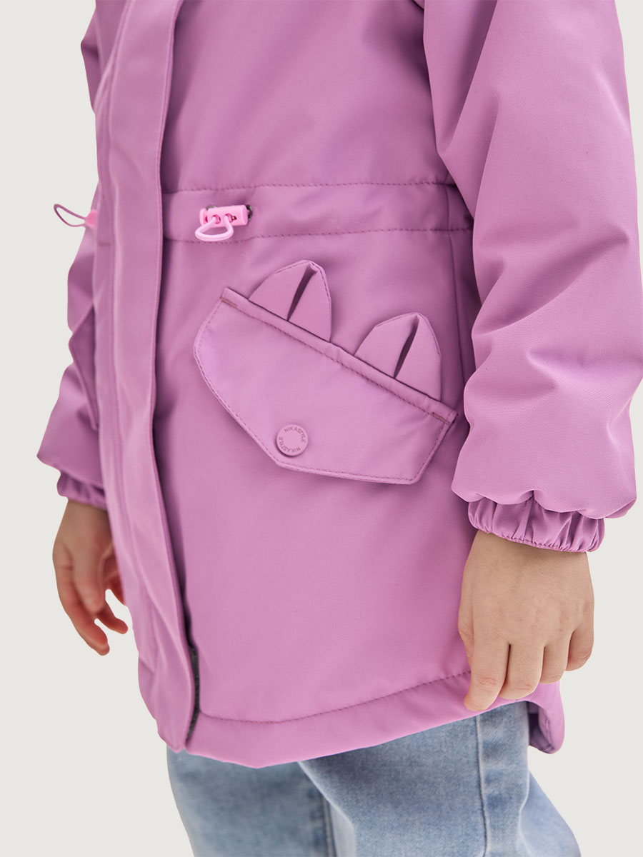 картинка Куртка утеплённая для девочки NIKASTYLE 4м4025 Орхидея от магазина детских товаров ALiSa