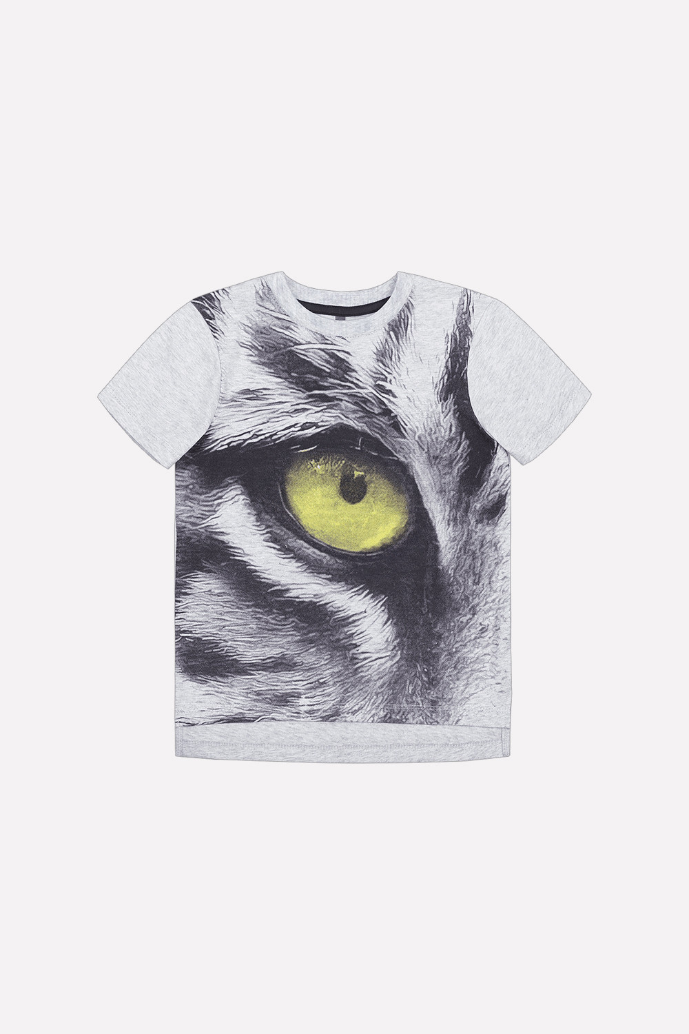 картинка Футболка для мальчика Crockid КР 300585 серо-голубой меланж к208 от магазина детских товаров ALiSa