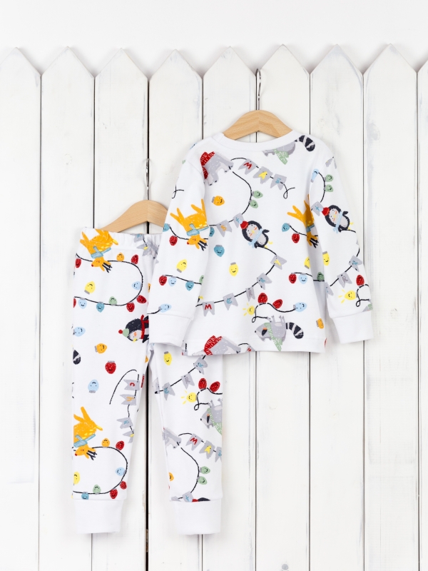 картинка Пижама детская Baby Boom КД333/12-И Гирлянды от магазина детских товаров ALiSa