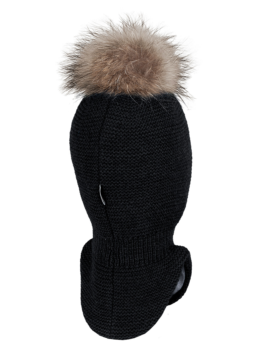 картинка Балаклава утепленная NIKASTYLE 10з15325 Черный от магазина детских товаров ALiSa