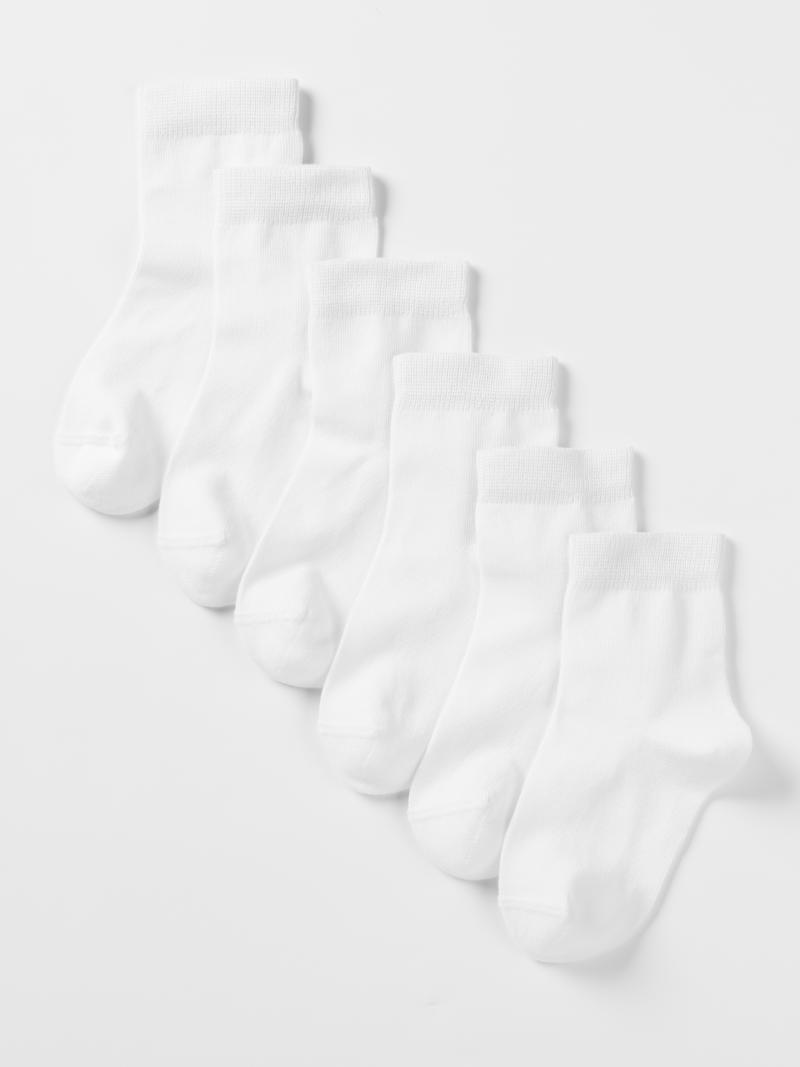 картинка Носки детские Artie 6 пар AR 6-3d000 Белый от магазина детских товаров ALiSa