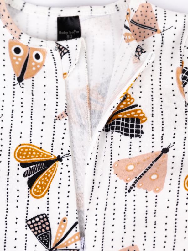 картинка Комбинезон на стопе Baby Boom К371/5-И(Н) я731 Мотыльки и стрекозы от магазина детских товаров ALiSa