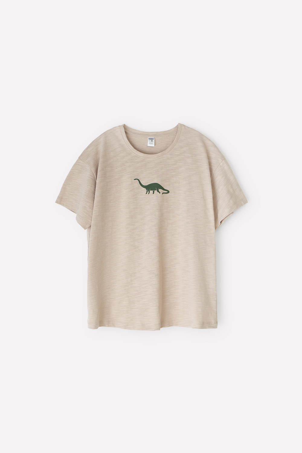 картинка Футболка для девочки КБ 301836 темно-бежевый от магазина детских товаров ALiSa