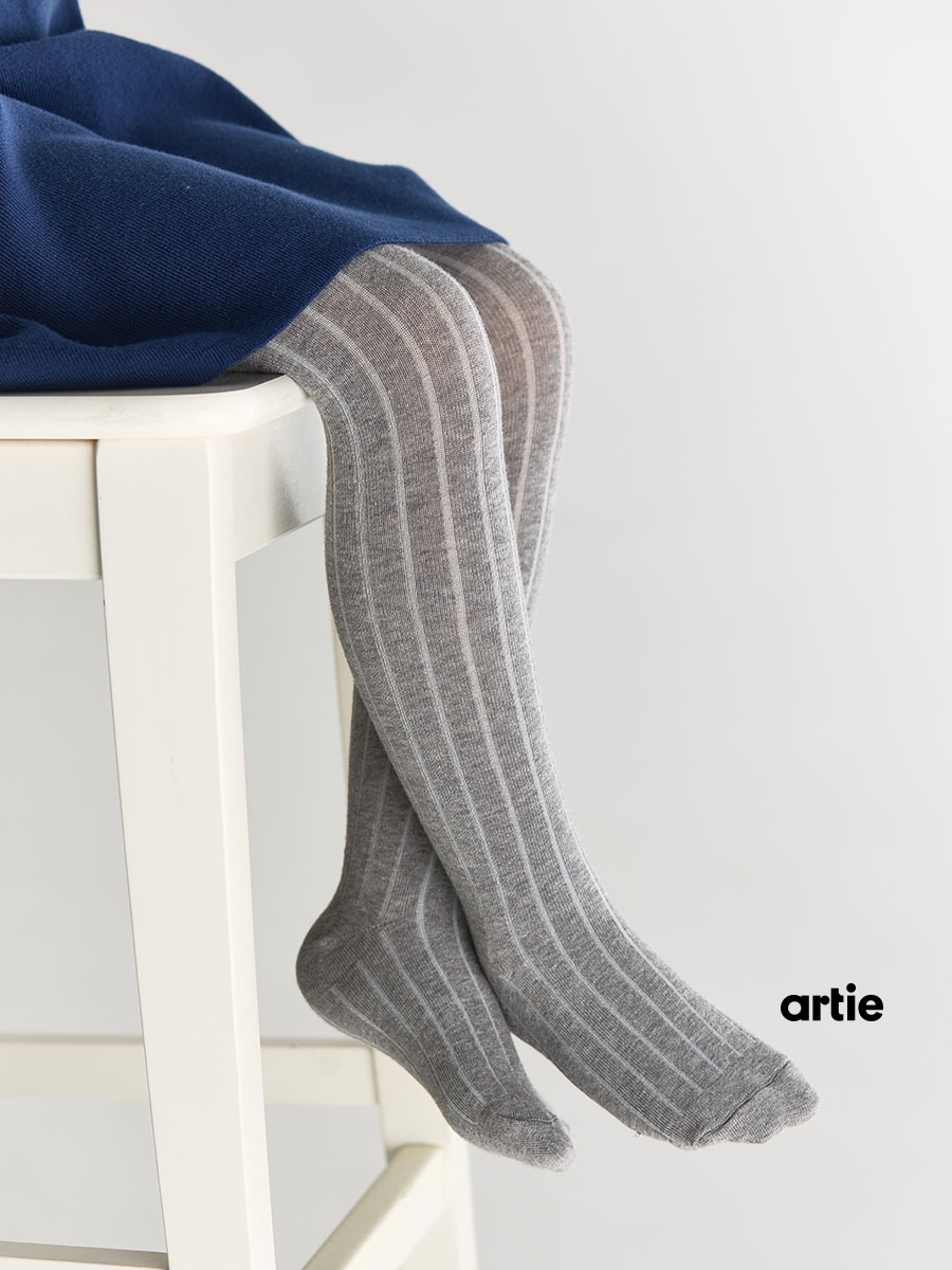 картинка Колготки для девочки Artie 2d008 Серый меланж от магазина детских товаров ALiSa