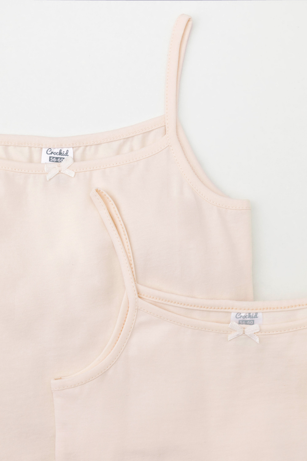 картинка Майка для девочки Crockid К 1187-2 светлый жемчуг от магазина детских товаров ALiSa