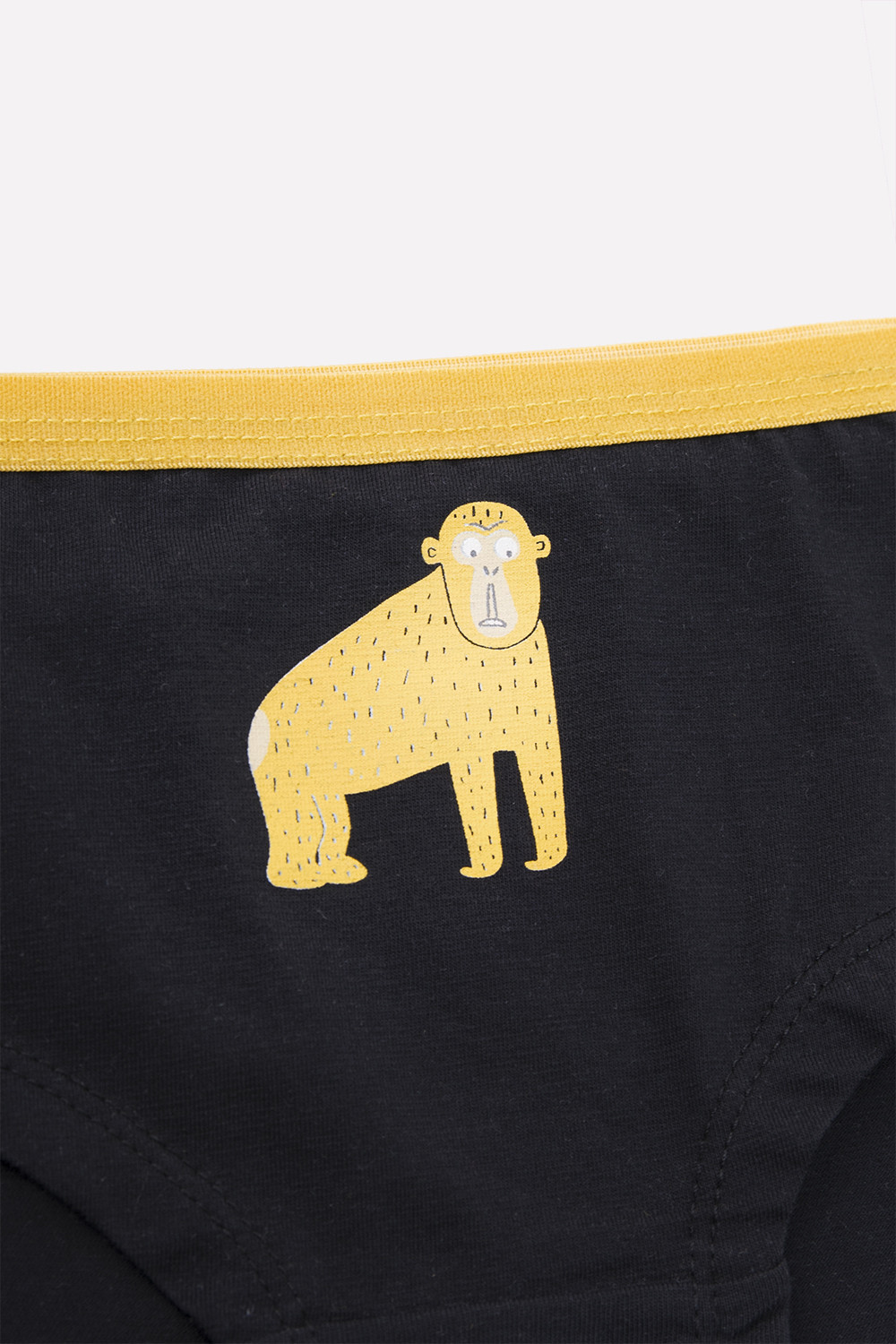 картинка Трусы для девочки Crockid КБ 1973-2 черный (горилла) от магазина детских товаров ALiSa
