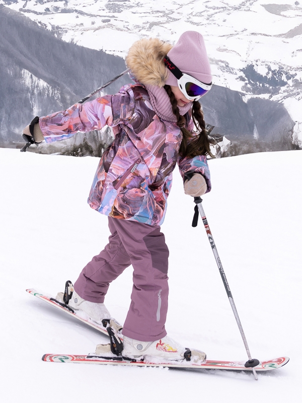 картинка Комплект зимний для девочки NIKASTYLE 7з1224 Кофе орхидея от магазина детских товаров ALiSa